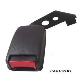 Fecho do Cinto Segurança Uno Fiorino Elba Premio 1985 a 2012 Esquerdo Motorista