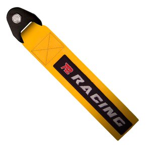 Fita Cinta De Reboque Esportiva Tow Strap Universal Amarelo P2 Acessórios