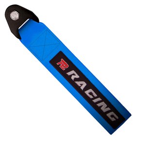Fita Cinta De Reboque Esportiva Tow Strap Universal Azul P2 Acessórios