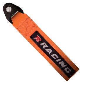 Fita Cinta De Reboque Esportiva Tow Strap Universal Laranja P2 Acessórios