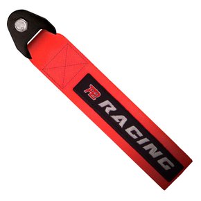 Fita Cinta De Reboque Esportiva Tow Strap Universal Vermelho P2 Acéssorios