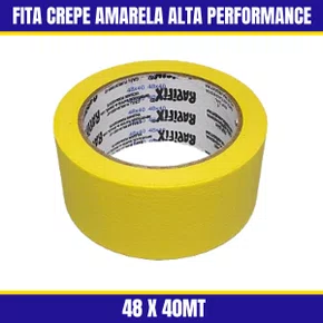 Fita Crepe Amarela Alta Performance 48MM X 40MT