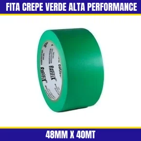 Fita Crepe Verde Alta Performance 48MM X 40MT