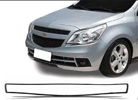 Friso Grade Dianteira Agile 2009 a 2014 Preta Menor Superior