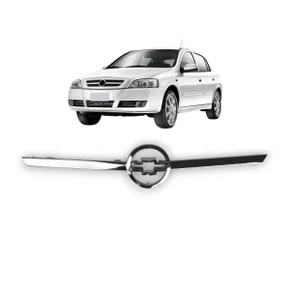 Friso Grade Dianteira Astra 2003 a 2008 Cromada Superior
