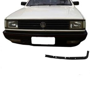 Friso Grade Inferior Dianteiro Gol Saveiro Voyage 1987 a 1990 Preto Esquerdo Motorista