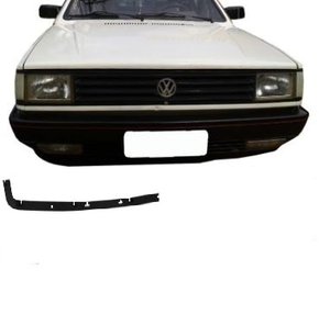 Friso Grade Superior Dianteiro Gol Saveiro Voyage 1987 a 1990 Preto Direito 