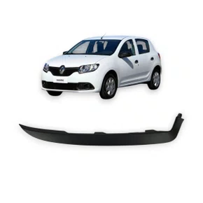 Friso Moldura Farol Sandero Logan 2014 a 2019 Lado Direito 