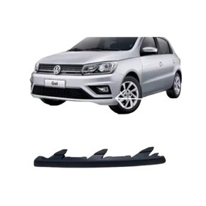 Friso Moldura Parachoque Dianteiro Gol G8 2017 a 2023 Saveiro G7 Robust Lado Esquerdo Motorista 