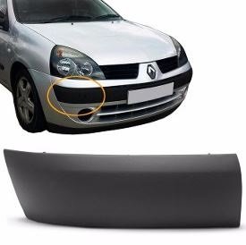 Friso Parachoque Dianteiro Clio 2003 a 2005 Preto Direito