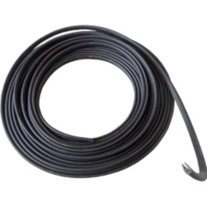 Friso Protetor Canto de Porta e Borda Universal Preto Fosco 10MT flexível Encaixe Autocolante