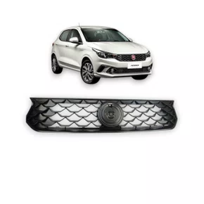 Grade Central Fiat Argo 2017 Ate 2021 Preta