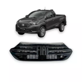 Grade Central Strada Nova Apos 2020 Com Friso Cromado