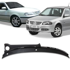 Grade Churrasqueira Abaixo Do Para Brisa Gol Parati Saveiro G3 G4 2000 a 2014  Preto