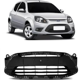 Grade Dianteira Parachoque KA 2011 a 2013 Preto Central