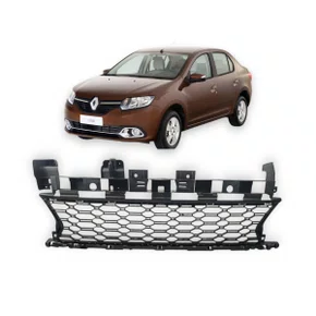 Grade Dianteira Parachoque Sandero 2015 a 2019 Preto Central