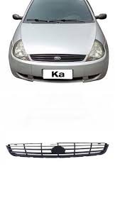 Grade Dianteira Radiador Ford Ka 2001 a 2007 Preta 