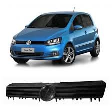 Grade Dianteira Radiador Fox Spacefox 2015 a 2018 Preto 