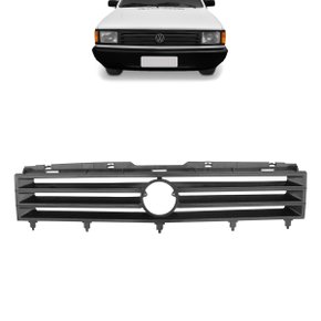 Grade Dianteira Radiador Gol Saveiro 87 a 90 Preto