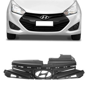 Grade Dianteira Radiador HB20 2012 a 2015 Interna Preta