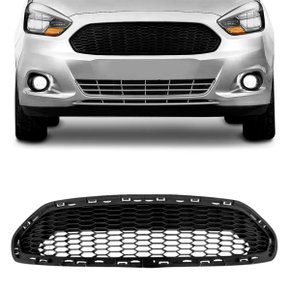 Grade Dianteira Radiador Ka Novo 2014 a 2018 Preto