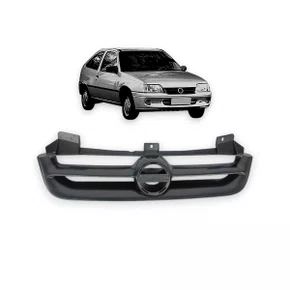 Grade Dianteira Radiador Kadett Ipanema 1995 a 1998 Preta