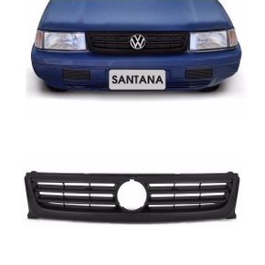 Grade Dianteira Radiador Santana Quantum 1994 a 1998 Preto 