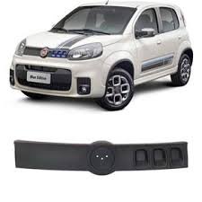 Grade Dianteira Radiador Uno 2015 a 2016 Preta