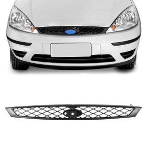 Grade Dianteiro Radiador Focus 2004 a 2008 Preto 