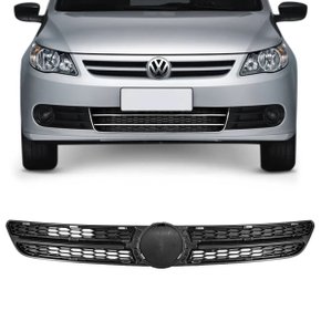 Grade Dianteiro Radiador Gol Saveiro Voyage G5 2009 a 2012 Preto
