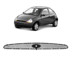 Grade Dianteiro Radiador Ka 1997 a 2000 Preto