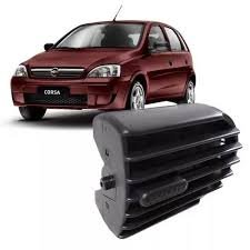 Grade Difusor Saida Ar Painel Corsa 2002 a 2012 Montana 2003 a 2010 Preto
