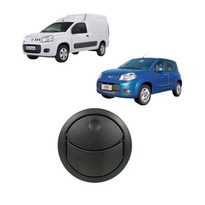 Grade Difusor Saida Ar Uno G2 Nova Fiorino G2 2013 a 2020 Lateral Grafite