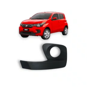 Grade Farol Milha Fiat Mobi 2015 Até 2020 Com Furo Esquerdo
