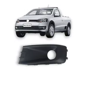 Grade Farol Milha Saveiro G6 2014  A 2016 Com Furo Eesquerdo