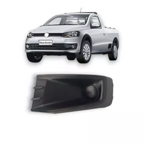 Grade Farol Milha Saveiro G6 2014  A 2016 Sem Furo Esquerdo