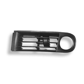 Grade Milha Parachoque Dianteiro Audi A3  2001 a 2006 Com Furo Preto Esquerdo