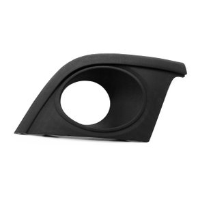 Grade Milha Parachoque Dianteiro Crossfox Spacecross 2010 a 2014 Com Furo Preto Direito