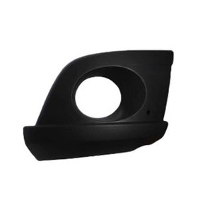 Grade Milha Parachoque Dianteiro Gol Rallye Saveiro Cross G5 2008 a 2013 Com Furo Preto Direito