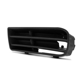 Grade Milha Parachoque Dianteiro Golf 99 a 07 Sem Furo Preto Esquerdo