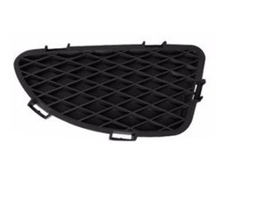 Grade Milha Parachoque Dianteiro Ka 2002 a 2007 Sem Furo Preto Direito