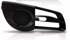 Grade Milha Parachoque Dianteiro Montana 2012 a 2020 Sem Furo Preto Direito