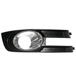 Grade Milha Parachoque Dianteiro Stilo 2008 a 2012 Com Furo Preto Arco Cromado Direito