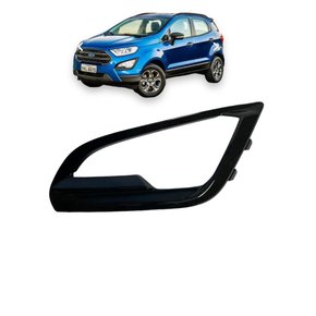 Grade Moldura Farol Milha Ecosport 2018 a 2022 Com Furo Milha Lado Esquerdo Motorista 
