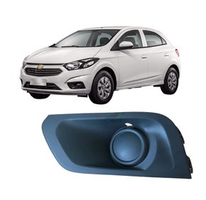 Moldura Farol Milha Chevrolet Onix Direito Passageiro 2017 a 2019 Preto  Fipparts - 1349925 - Homologacao