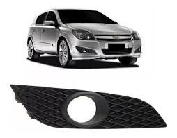 Grade Moldura Farol Milha Vectra 2008 a 2010 Colmeia Com Furo Milha Lado Direito Passageiro