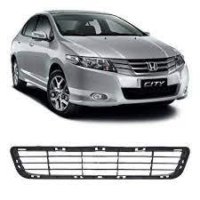 Grade Parachoque Dianteiro Central City Honda 2009 a 2012 Preta  