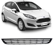 Grade Parachoque Dianteiro Inferior New Fiesta Hatch 2013 a 2016 Preta
