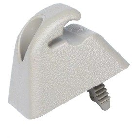 Grampo Presilha Suporte Quebra Sol GM Corsa 1994 a 2002 Classic 2003 a 2010 Cinza Celta 