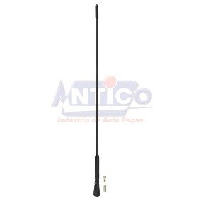 Haste Antena 43CM Linha Ford Renault Peugeot 206 207 208 307 Sandero Duster Logan Focus Fiesta Ka 1999 a 2018